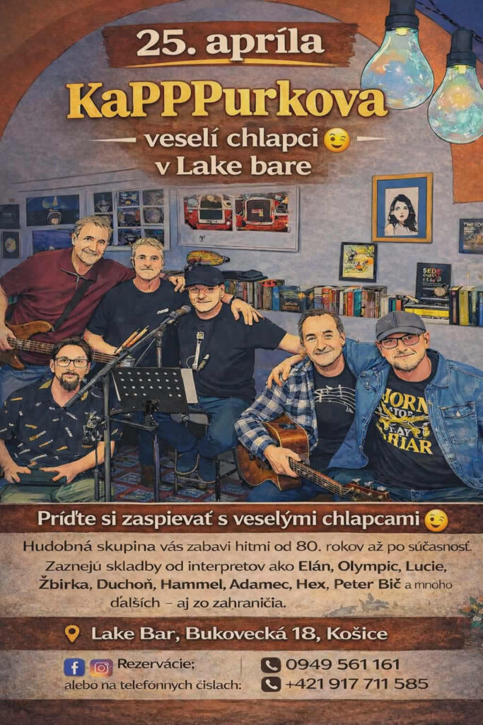 KaPPPurkova - veselí chlapci v LAKE bare