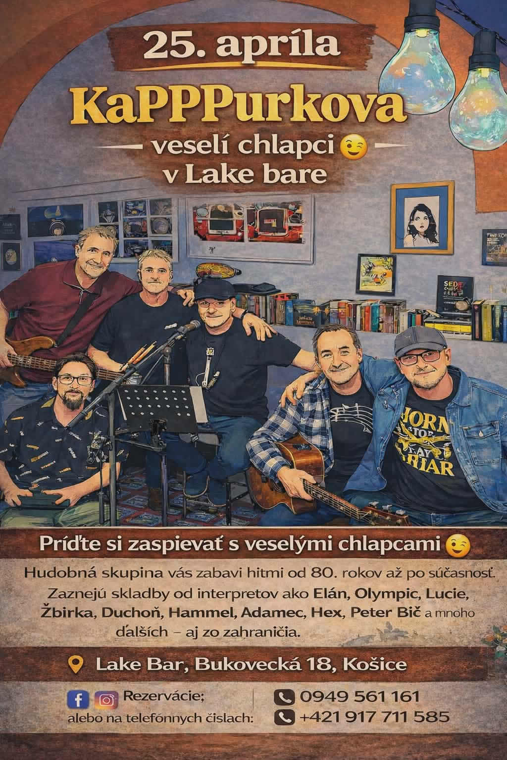 KaPPPurkova - veselí chlapci v LAKE bare