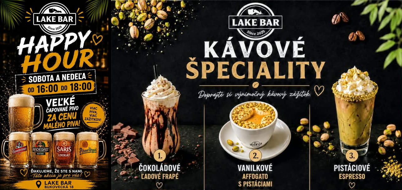lake kavove speciality a pivo n